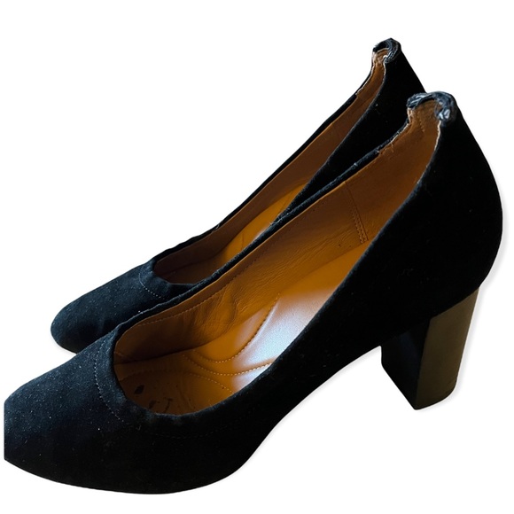 Clarks Artisan Block Suede Heels - Picture 4 of 7